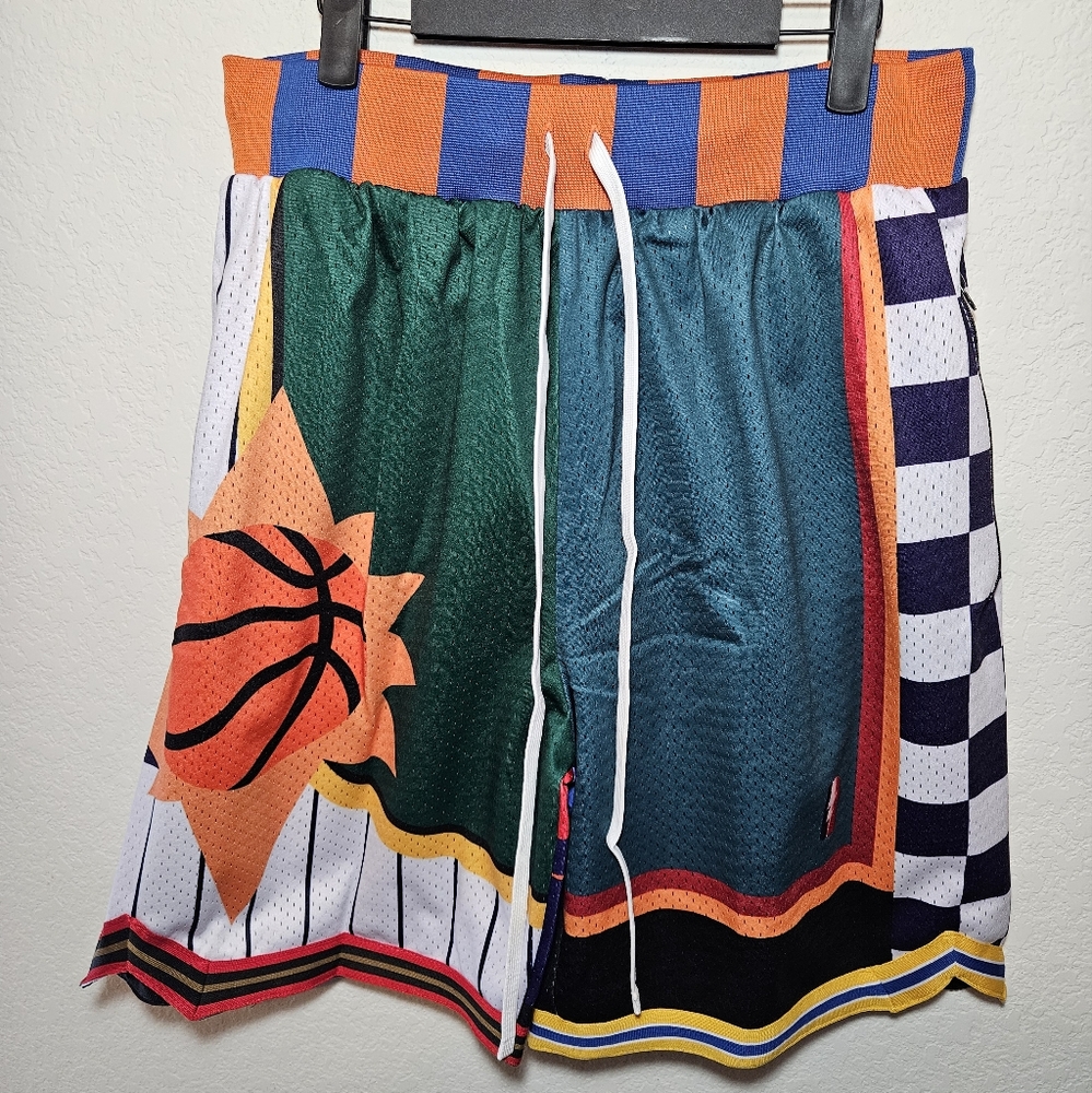 Mens Collect Select Who Cares What The ?! Swingman Basketball Shorts Sz XL